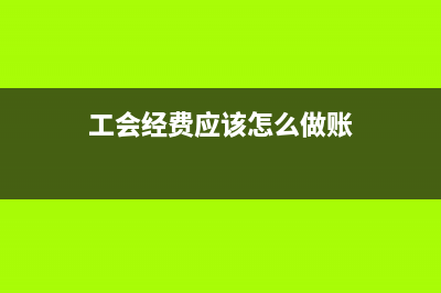 工會(huì)經(jīng)費(fèi)應(yīng)該怎么申報(bào)繳納(工會(huì)經(jīng)費(fèi)應(yīng)該怎么做賬)