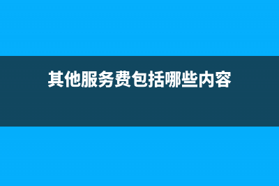 其他服務費是否需要報關？(其他服務費包括哪些內容)