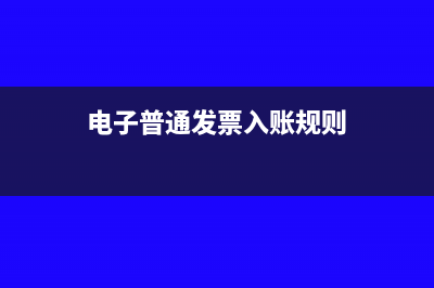 電子普通發(fā)票納稅碼開錯了怎么辦?(電子普通發(fā)票入賬規(guī)則)