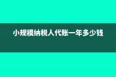 小規(guī)模納稅人代開增值稅普通發(fā)票,稅率顯示***,該如何填報增值稅申報表?(小規(guī)模納稅人代賬一年多少錢)