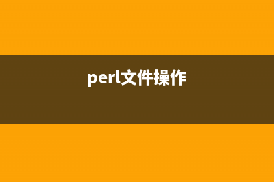 Perl語法中Perl運算符用法指南(perl-v)