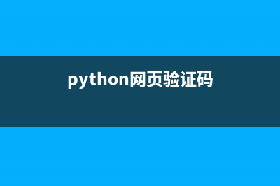 談?wù)凱ython進(jìn)行驗(yàn)證碼識(shí)別的一些想法(python驗(yàn)證整數(shù))