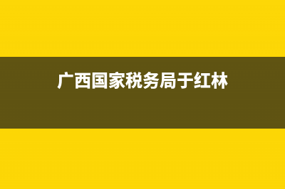 廣西國家稅務(wù)局網(wǎng)上申報(廣西稅務(wù)申報教程) (廣西國家稅務(wù)局于紅林)