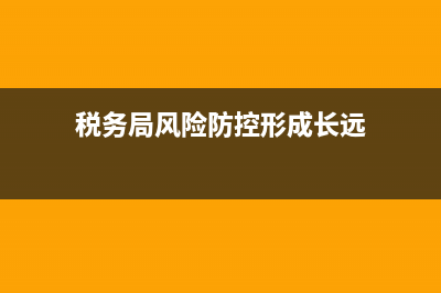 稅務(wù)局風(fēng)險(xiǎn)防控指標(biāo)(稅務(wù)局稅收風(fēng)險(xiǎn)防控措施方案) (稅務(wù)局風(fēng)險(xiǎn)防控形成長(zhǎng)遠(yuǎn))