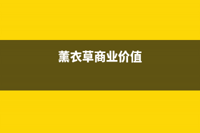 薰衣草企業(yè)發(fā)展歷史？ (薰衣草商業(yè)價(jià)值)